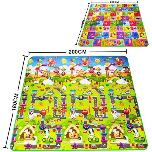 Baby Crawling Mat Educational Designs